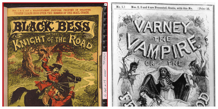 Two penny dreadful periodicals