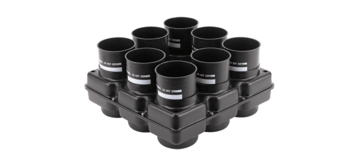 These cylinder transport racks can be secured to the bed of your truck or placed in a cooler to further protect them from extreme temperatures.