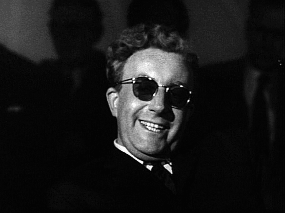 Dr Strangelove - played by Peter Sellers. Sellers would also play in the role of President Merkin Muffley, and as Group Captain Mandrake