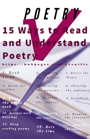 15 Easy Ways to Read and Understand Poetry - Owlcation