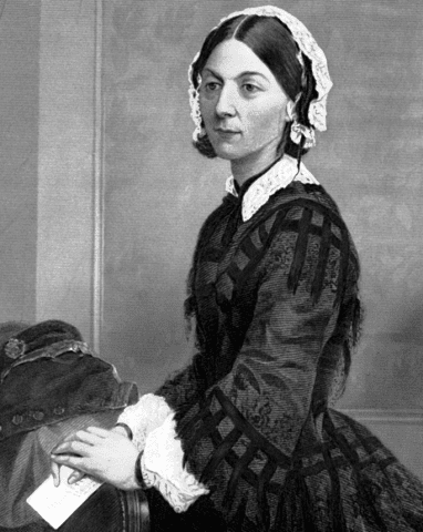 Oil Portrait of Florence Nightingale (1873), who was the founder of modern nursing and one heck of a cat lady. Go Flo!