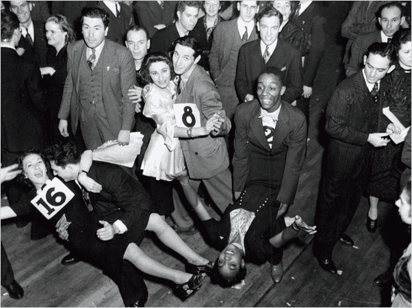 The Jitterbug dance gets its name from the "out of control" movements similar to how an alcoholic suffers from the "jitters"