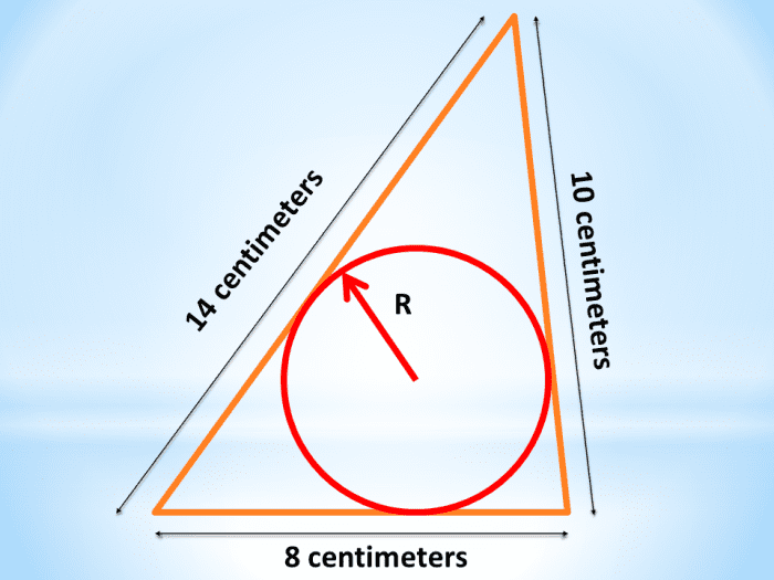 Circle Inscribed in a Triangle: Calculator Techniques for Circles and Triangles in Plane Geometry