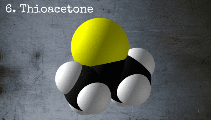 Thioacetone just might be the worst-smelling chemical on earth.