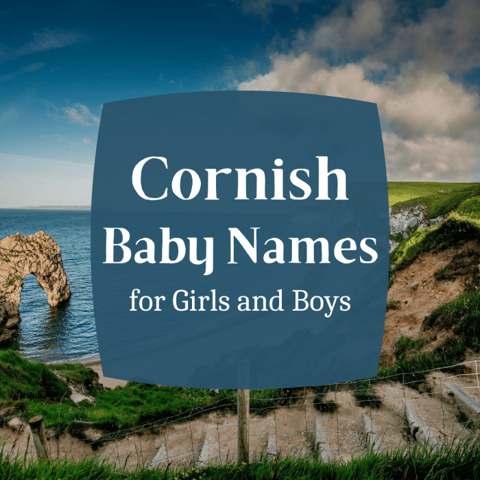 If you're seeking a baby name that's traditional yet still unusual, consider one of these Cornish names. This article includes ideas for girls' names, boys' names and unisex names.