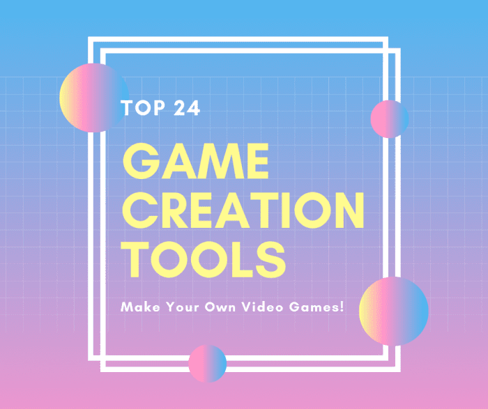 24 Tools for Making Your Own Games LevelSkip