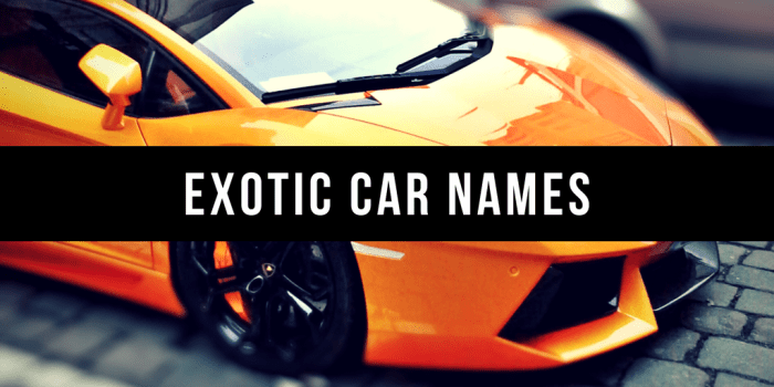 800 Good Car Names Based On Color Style Personality More AxleAddict