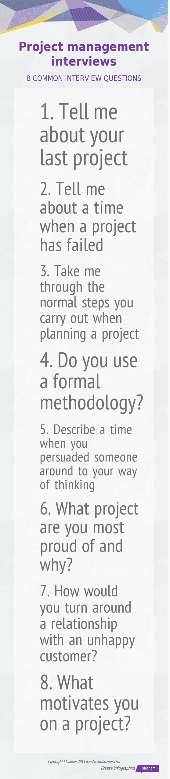 Project Management Interview Questions HubPages