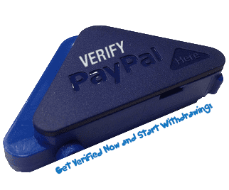 Start verifying your Paypal account to enable withdrawal to your bank account!