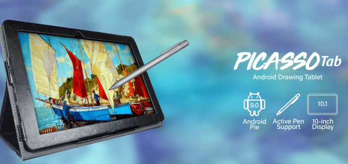 Simbans Picassotab 10 Inch Drawing Tablet Simbans Picassotab 10 Inch Drawing Tablet - Parrish Thingdou