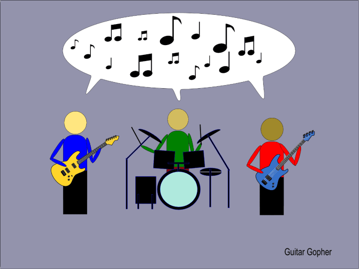 Just because you are the leader does not mean you are the boss of your band! Everyone has an equal say.