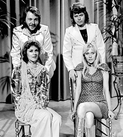 ABBA in 1974