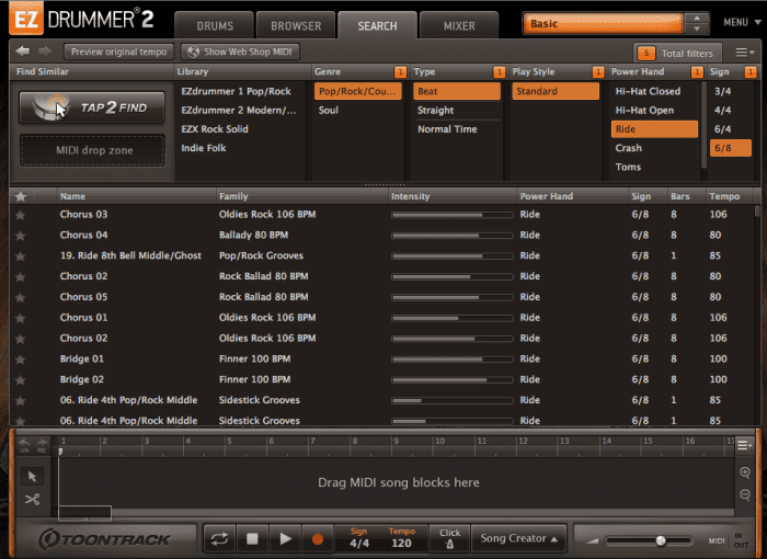 Toontrack EZDrummer 2 Review Best of Virtual Drums Spinditty