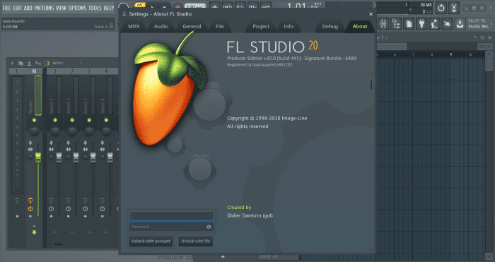 fl studio 20 free reg key file