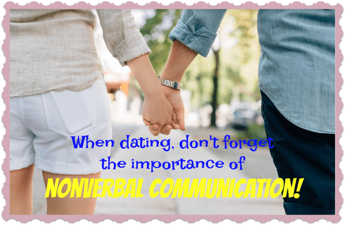 Holding his hand, stroking his hair, putting your arms around his waist—men often appreciate gestures more than words.