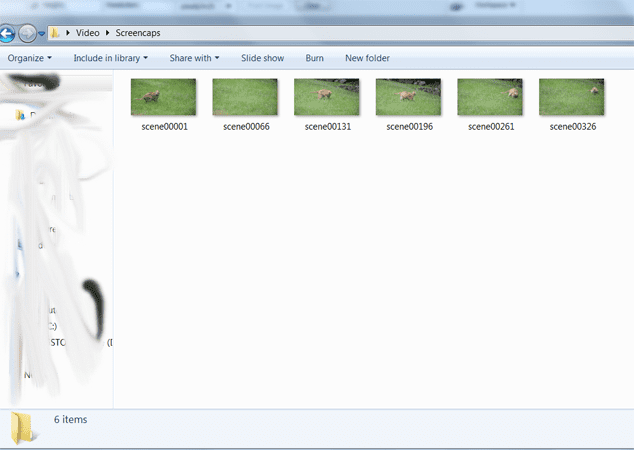 wykonywanie zdjęć wsadowych z obrazem samouczka VLC Media Player.