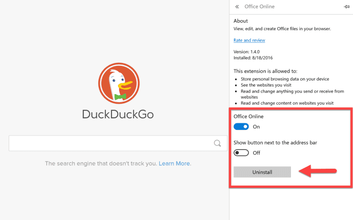 microsoft edge extensions need to upgrade error microsoft edge extensions need to upgrade error