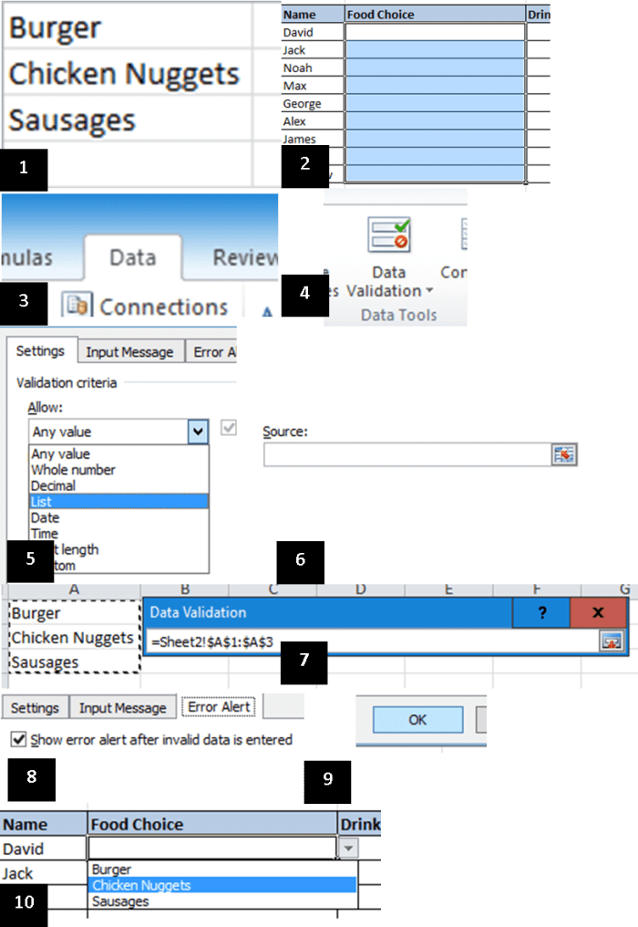 How To Create A Drop Down Menu In Microsoft Excel Turbofuture