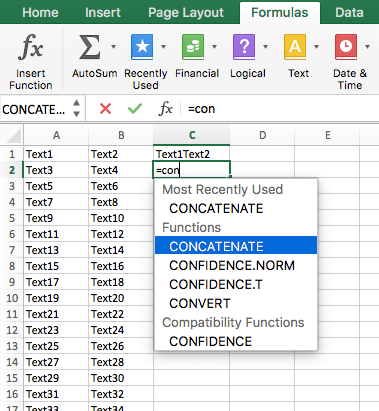 Tutorial on How to Concatenate in Excel - TurboFuture