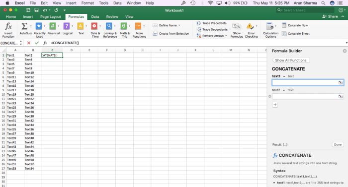 Tutorial on How to Concatenate in Excel - TurboFuture