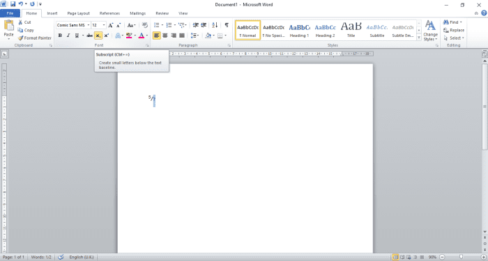 How to Write Fractions in Microsoft Word - TurboFuture