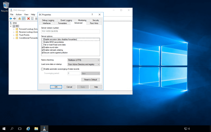 Ensure robin-robin is enabled.