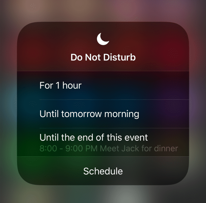 What Does Do Not Disturb Do on iPhone and iPad? - TurboFuture