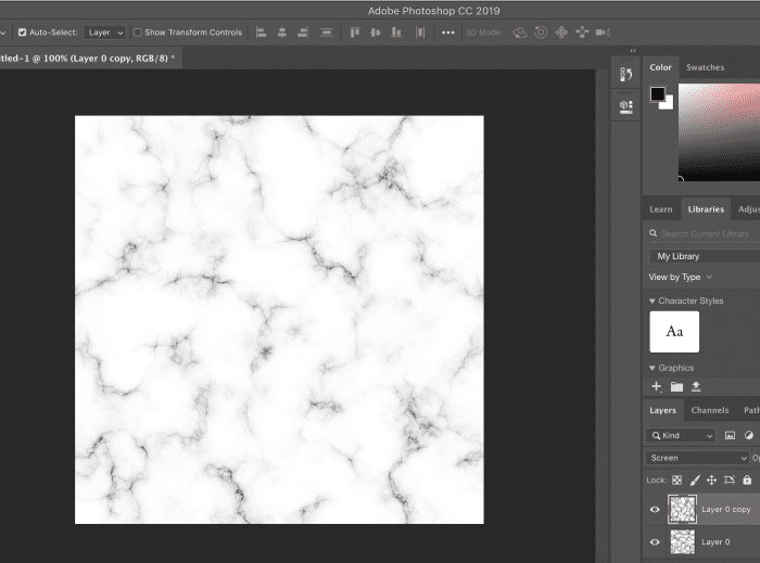 How to Create a Marble Background in Adobe TurboFuture