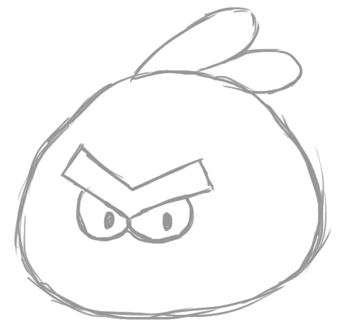 Step 4. Draw the eyes.