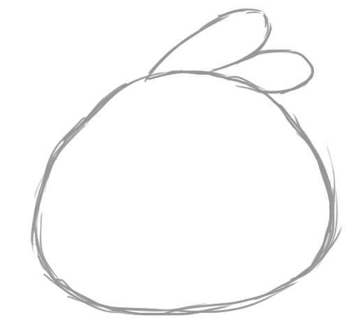 Step 2. Draw the feathers.