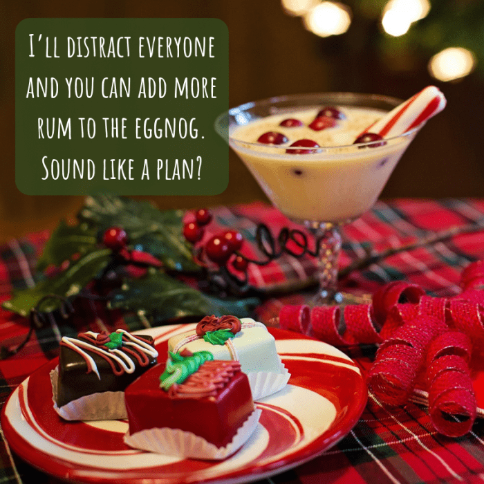 Traditional Christmas messages can be a little drab—spice yours up with some silliness.
