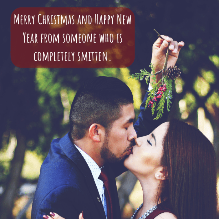 Help your significant other feel special this Christmas by writing something sweet in their card.