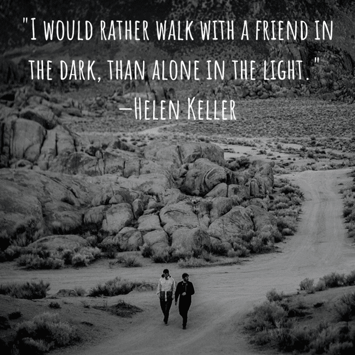 Everything is better when shared with a friend. Let yours know much you appreciate the experiences you've shared.