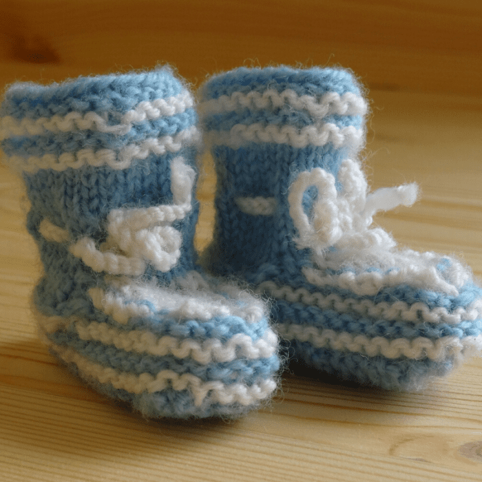 Babies don't really need to wear shoes until they start walking, but they sure look adorable in these faux-shoe socks.
