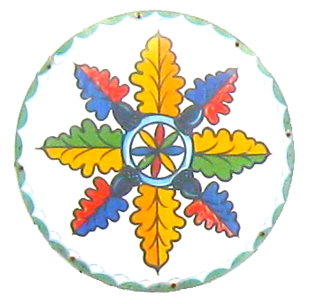 Traditional hex sign