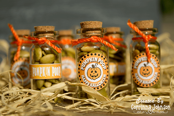Want to skip the sugar and food coloring? Make healthy, sugar-free Halloween treats by using pumpkin seeds instead of candy.