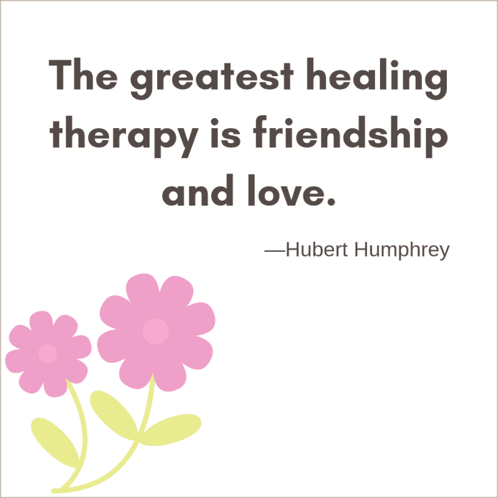 Sending your thoughts and prayers to a sick friend or loved one can do wonders to help them recover.