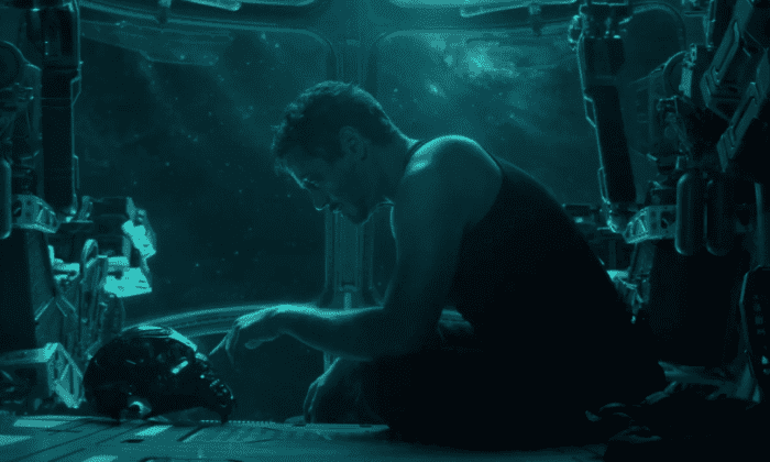 The film has a dark, almost apocalyptic tone to it which is a stark contrast (pun intended) to the original 'Avengers' movie.