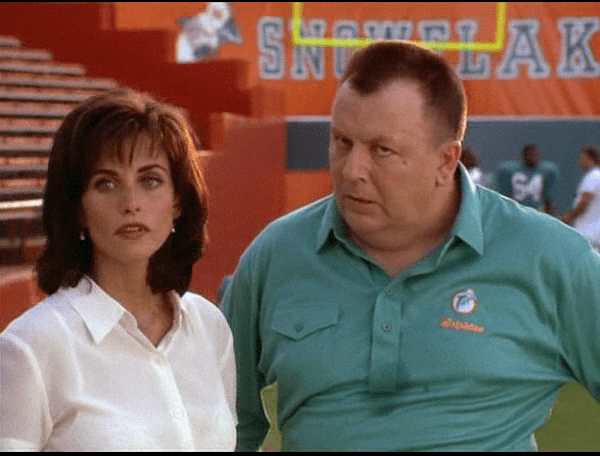 If anything, the film proves that the sitcom "Friends" came along at exactly the right time for Courtney Cox (left).