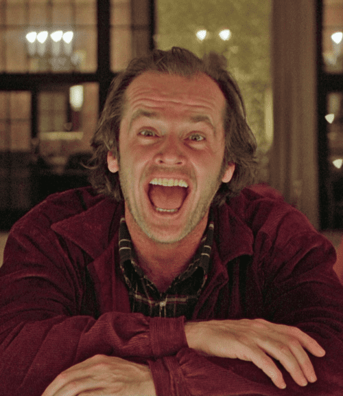 Nicholson slips off the mask of sanity and goes full-bore psycho in a performance that is something to behold.