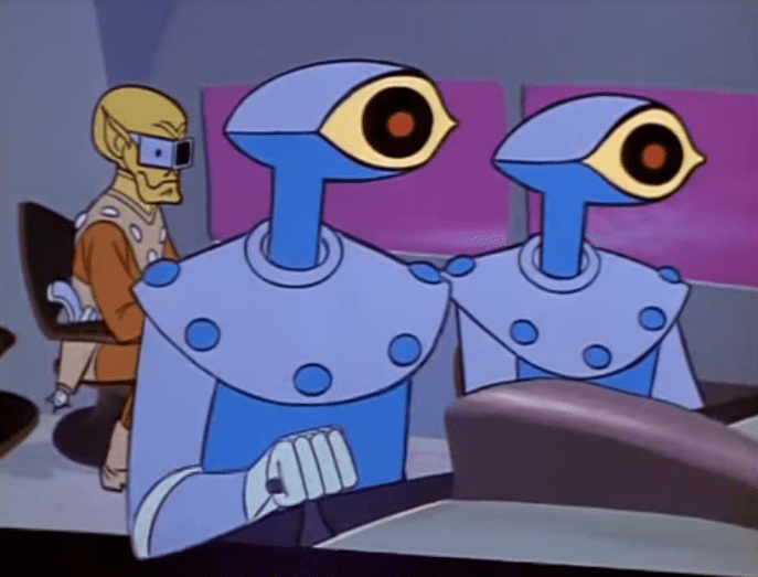 The villains in the series tended to embrace Space Age technology, a sharp contrast to the Stone Age aesthics of the Herculoids themselves.