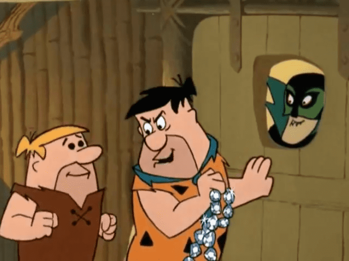 Fred hatches a plan to trap the Green Goose inside his own missile, sending him and his goons into space.