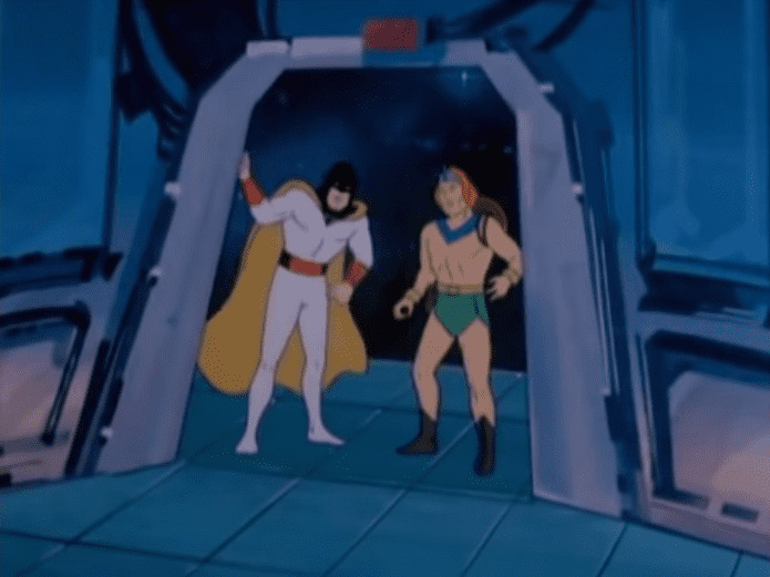 Space Ghost would be revived in 1981 for new episodes, which included team-ups with heroes like the Herculoids.