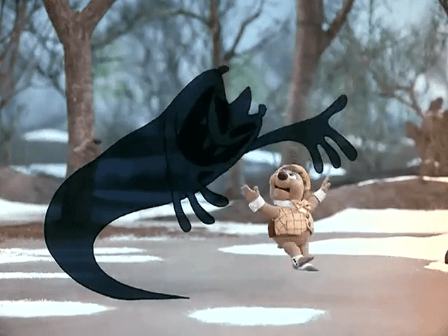 To keep winter going for an extra six weeks, Jack Frost begins his annual tradition of scaring Pardon-Me-Pete.