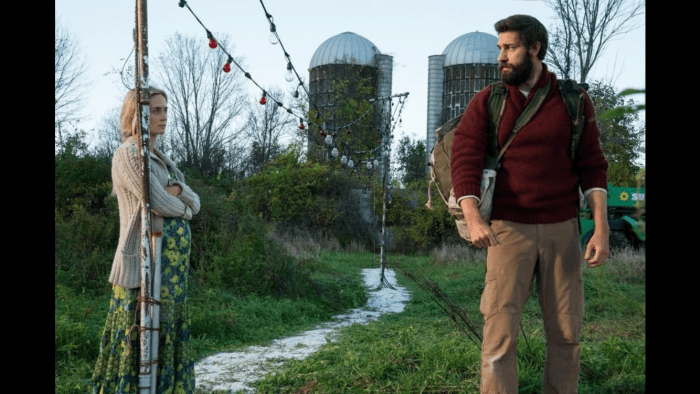 Given the premise, John Krasinski and Emily Blunt had to convey their characters‘ thoughts and emotions without using words.