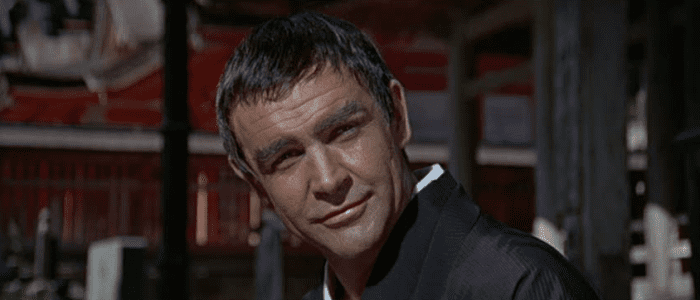 Connery's laid-back performance highlights his disillusion with being 007 and he would be temporarily replaced for the next film.
