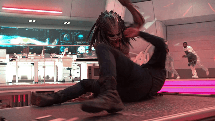 The Predator had some violent, brutal kills, and it was definitely entertaining to see a Predator doing its thing on the screen again.