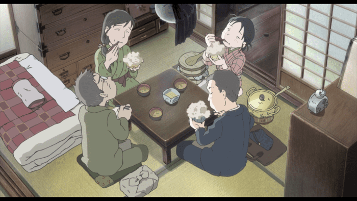 Suzu and the Houjo family learn the hard way that recipes derived from desperate times of wars long past will inevitably be less than appetizing.