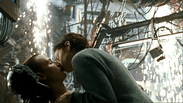 The Oracle told Trinity that she would fall in love with a man, and that man would be "The One."