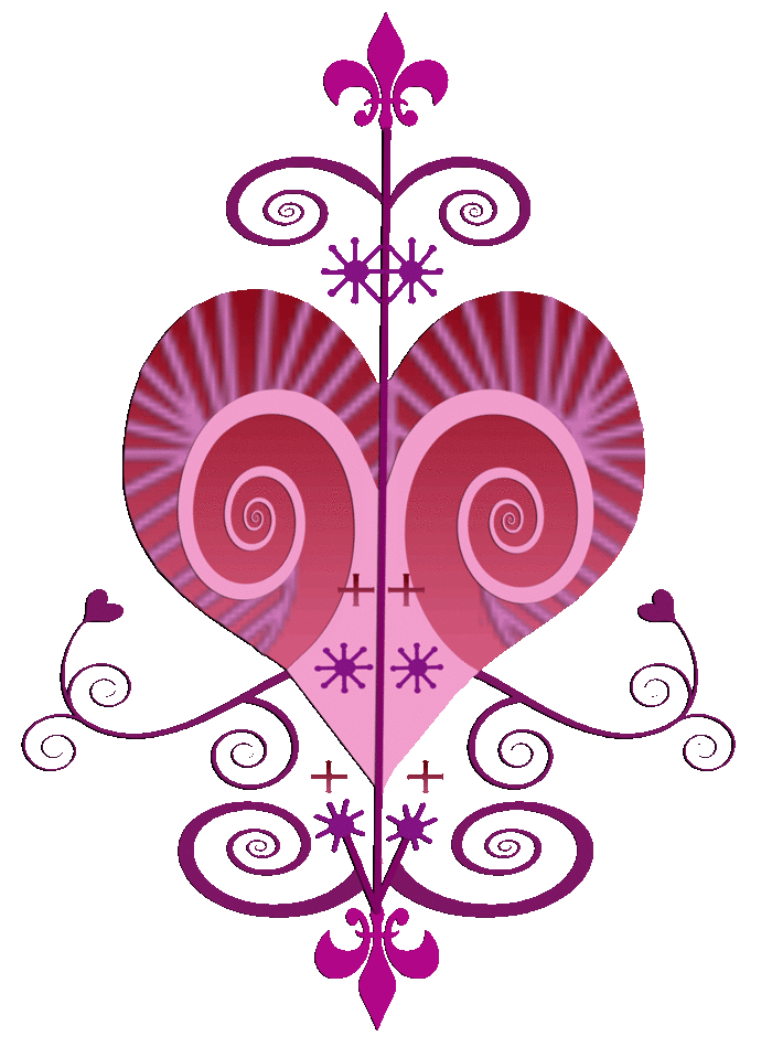 Erzulie Freda Veve Design by Denise Alvarado, copyright 2012 Denise Alvarado, All rights reserved worldwide.
